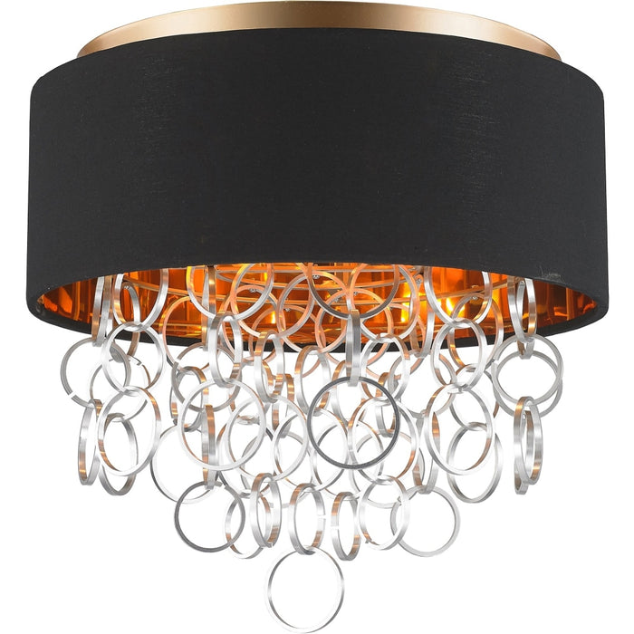 Catena Matte Gold 4 Light Flushmount - Flushmounts