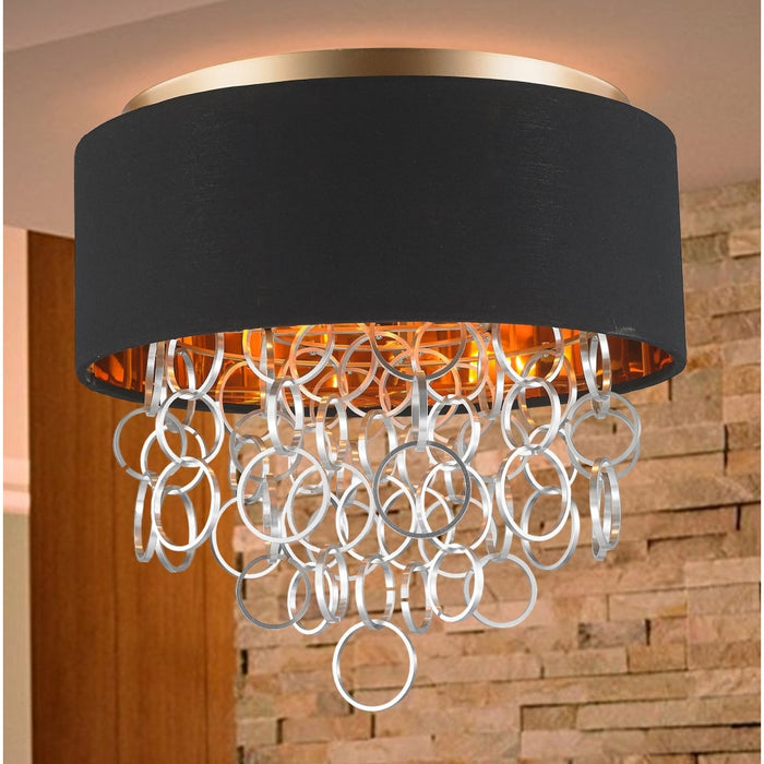 Catena Matte Gold 4 Light Flushmount - Flushmounts