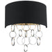 Catena Matte Nickel 2 Light Wall Sconce - Wall Sconces