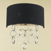 Catena Matte Nickel 2 Light Wall Sconce - Wall Sconces