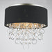 Catena Matte Nickel 4 Light Flushmount - Flushmounts