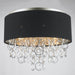 Catena Matte Nickel 5 Light Flushmount - Flushmounts