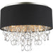 Catena Matte Nickel 5 Light Flushmount - Flushmounts
