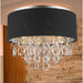 Catena Matte Nickel 5 Light Flushmount - Flushmounts