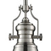 Chadwick Satin Nickel Mini Pendant - Mini-Pendants