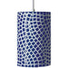 Channels Cobalt Blue Pendant - Pendants