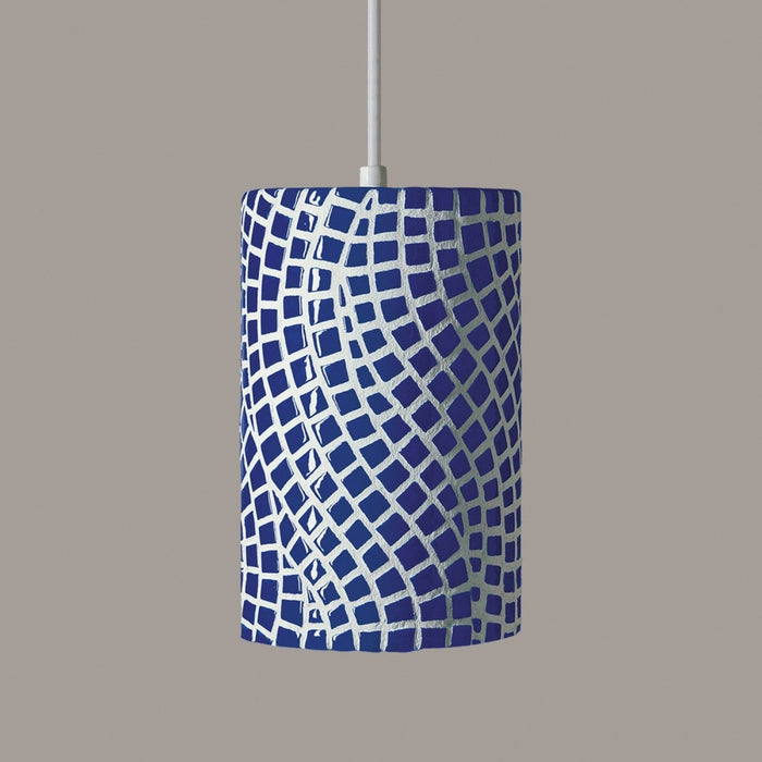 Channels Cobalt Blue Pendant - Pendants