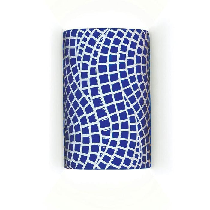 Channels Cobalt Blue Wall Sconce - Wall Sconce