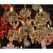 Clarion Polished Chrome Amber Crystal 4 Light Chandelier - Chandeliers