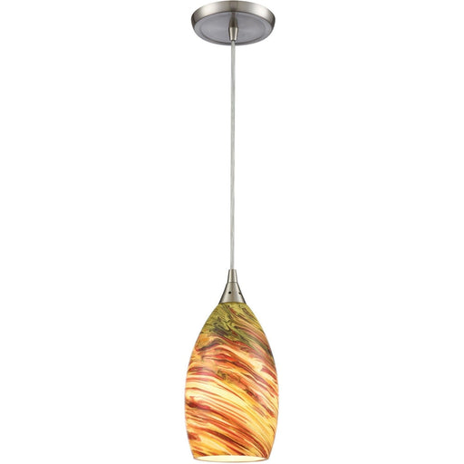 Collanino Satin Nickel Mini Pendant - Mini-Pendants