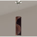 Crossroads Black Gloss Halogen Mini Pendant - Mini-Pendants