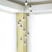 Droplet Polished Chrome Clear Glass 13 Light LED Pendant - Pendants