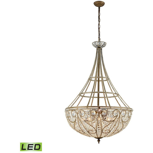 Elizabethan Dark Bronze LED Chandelier - Chandeliers