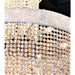 Empire Polished Chrome Clear Crystal 10 Light Chandelier - Chandeliers