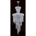 Empire Polished Chrome Clear Crystal 10 Light Chandelier - Chandeliers