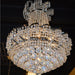 Empire Polished Chrome Clear Crystal 11 Light Chandelier - Chandeliers