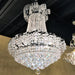 Empire Polished Chrome Clear Crystal 11 Light Chandelier - Chandeliers