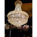 Empire Polished Chrome Clear Crystal 12 Light Chandelier - Chandeliers