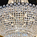 Empire Polished Chrome Clear Crystal 12 Light Chandelier - Chandeliers