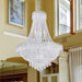 Empire Polished Chrome Clear Crystal 12 Light Chandelier - Chandeliers