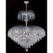 Empire Polished Chrome Clear Crystal 14 Light Chandelier - Chandeliers