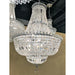 Empire Polished Chrome Clear Crystal 15 Light Chandelier - Chandeliers