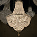 Empire Polished Chrome Clear Crystal 15 Light Chandelier - Chandeliers