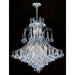 Empire Polished Chrome Clear Crystal 15 Light Chandelier - Chandeliers