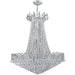 Empire Polished Chrome Clear Crystal 16 Light Chandelier - Chandeliers
