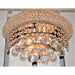 Empire Polished Chrome Clear Crystal 2 Light Wall Sconce - Wall Sconces