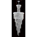 Empire Polished Chrome Clear Crystal 22 Light Chandelier - Chandeliers