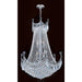 Empire Polished Chrome Clear Crystal 24 Light Chandelier - Chandeliers