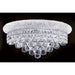 Empire Polished Chrome Clear Crystal 3 Light Wall Sconce - Wall Sconces