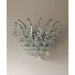 Empire Polished Chrome Clear Crystal 3 Light Wall Sconce - Wall Sconces