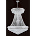 Empire Polished Chrome Clear Crystal 32 Light Chandelier - Chandeliers