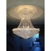 Empire Polished Chrome Clear Crystal 32 Light Chandelier - Chandeliers