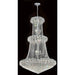 Empire Polished Chrome Clear Crystal 32 Light Chandelier - Chandeliers