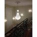 Empire Polished Chrome Clear Crystal 34 Light Chandelier - Chandeliers