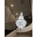 Empire Polished Chrome Clear Crystal 34 Light Chandelier - Chandeliers