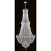 Empire Polished Chrome Clear Crystal 34 Light Chandelier - Chandeliers