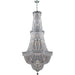 Empire Polished Chrome Clear Crystal 34 Light Chandelier - Chandeliers