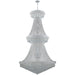 Empire Polished Chrome Clear Crystal 38 Light Chandelier - Chandeliers