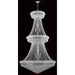 Empire Polished Chrome Clear Crystal 38 Light Chandelier - Chandeliers