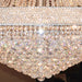 Empire Polished Chrome Clear Crystal 38 Light Chandelier - Chandeliers