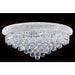Empire Polished Chrome Clear Crystal 4 Light Wall Sconce - Wall Sconces
