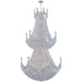 Empire Polished Chrome Clear Crystal 51 Light Chandelier - Chandeliers