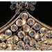 Empire Polished Chrome Clear Crystal 6 Light Chandelier - Chandeliers