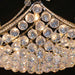 Empire Polished Chrome Clear Crystal 6 Light Chandelier - Chandeliers