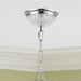 Empire Polished Chrome Clear Crystal 6 Light Chandelier - Chandeliers