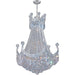 Empire Polished Chrome Clear Crystal 9 Light Chandelier - Chandeliers